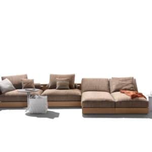 Flexform Hamptons Relax sofa - iroko