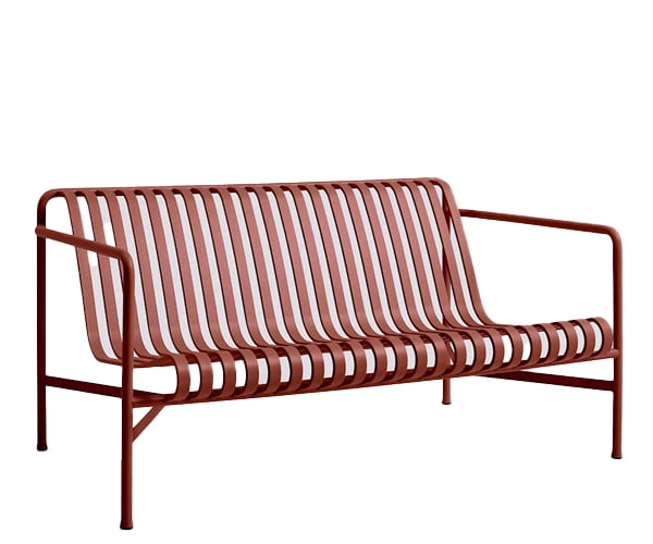 HAY Palissade Lounge Sofa - Iron Red