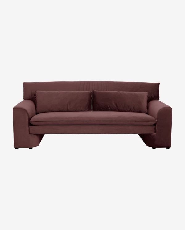 GEO sofa - Burgundy, Nordal A/S, new