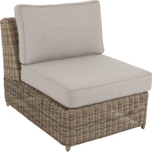 Brafab Glendon midtermodul - rustik polyrattan / beige - 70