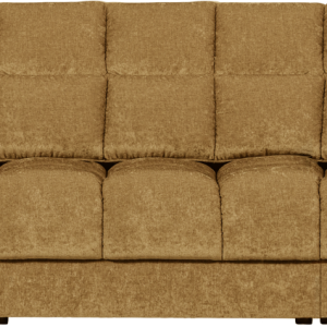 Second Date, 3-personers sofa, guld, H78x99x316 cm, stof