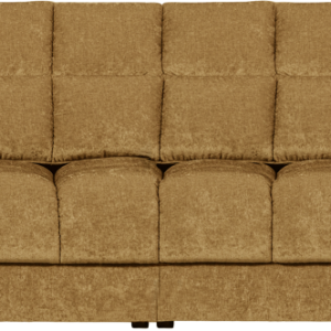 Second Date, 4-personers sofa, guld, H78x99x406 cm, stof