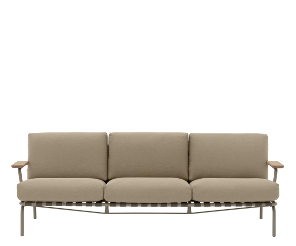 Muuto Settle Outdoor Sofa - 3 Pers. - Ribbed Weave 5