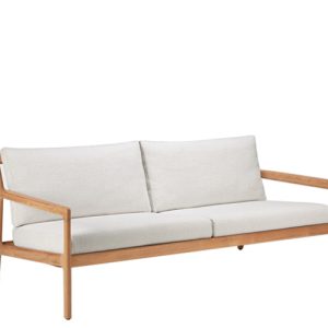 Ethnicraft Teak Jack Outdoor Sofa - 180cm - Off-White