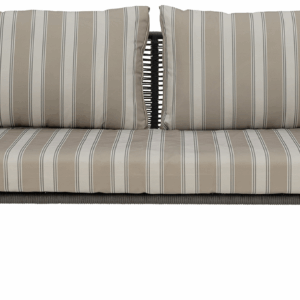 Udendørs sofa/lounge Bloomingville Mundo i grøn metal L175 x B74 x H72 cm