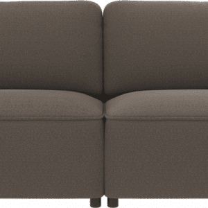 3-personers sofa Rowico Norris Rita mellemgrå stof 226x102 cm lounge-sofa