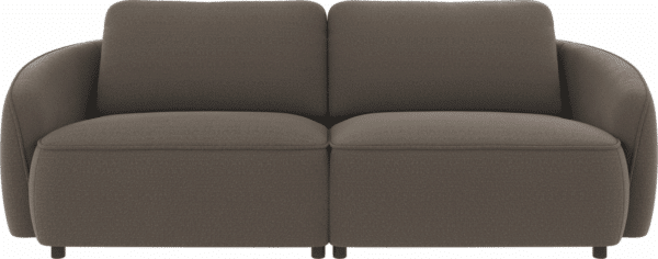 3-personers sofa Rowico Norris Rita mellemgrå stof 226x102 cm lounge-sofa