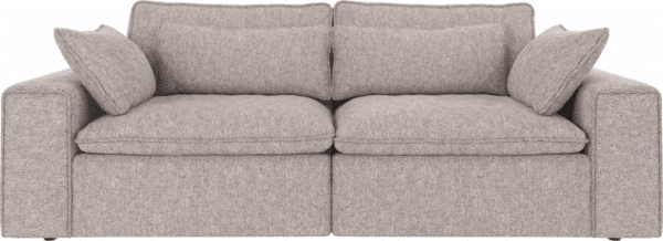 3-personers sofa Rowico Rawlins Max stof grå melange, B226 x D116 x H85 cm