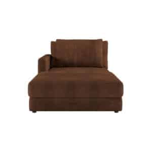 Reno Chaise Longue Avanna Hazel Left
