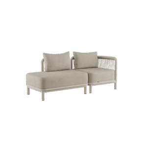 Kirra Lounge Sofa - 2 seater w/ open end