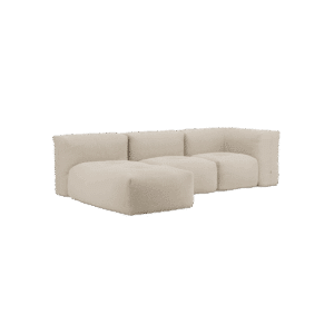 Soft Sofa Indoor - 3 Seater w/ Lounger