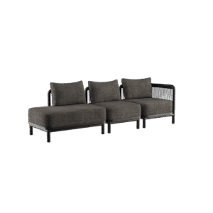 Kirra Lounge Sofa - 3 seater w/ open end