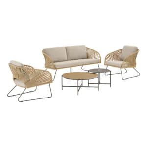 Lucca Loungesæt | Beige |