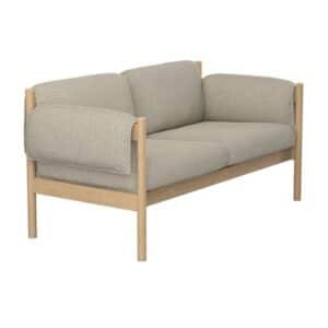 Skovby SM851 Lounge sofa - Massiv eg - olie hvid - touche7
