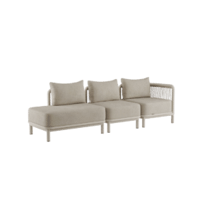 Kirra Lounge Sofa - 3 seater w/ open end