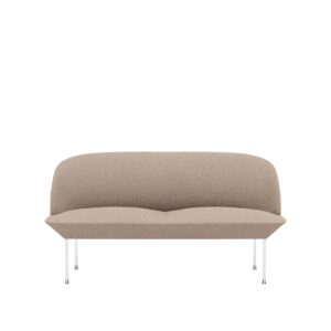 Muuto Oslo Sofa 2 pers. - Hearth 6/Chrome