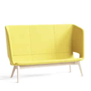 Twist & Sit Soft - 3 pers høj lounge sofa med ben